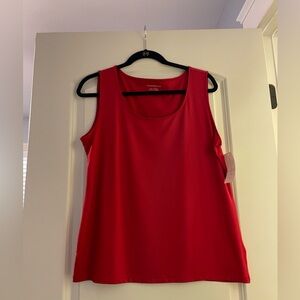 NWT RED XL Charter Club tank shell Great for the Holidays!
